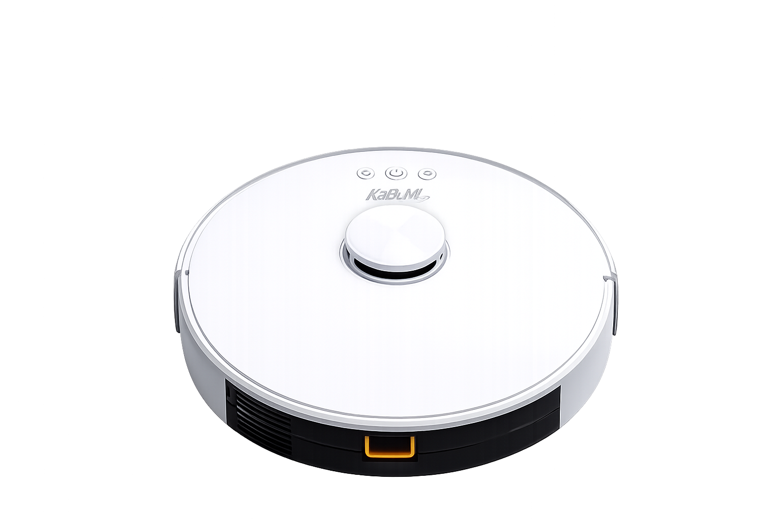 Robô aspirador KaBuM Smart 700 limpando ambiente interno automaticamente