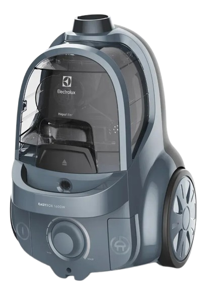 Aspirador de pó Electrolux Easybox EAS40 1600W com sistema Easybox sem saco e filtro para limpeza doméstica.